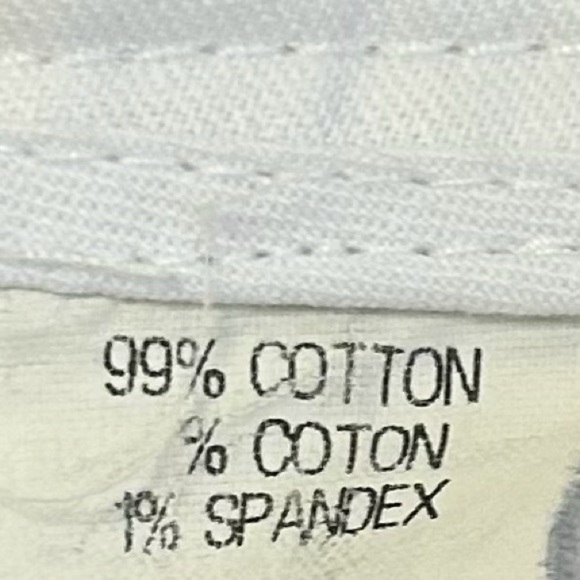 Theory White Slim Ankle Pants 0 Cotton Stretch Zip Hem Work Classic - Picture 12 of 12